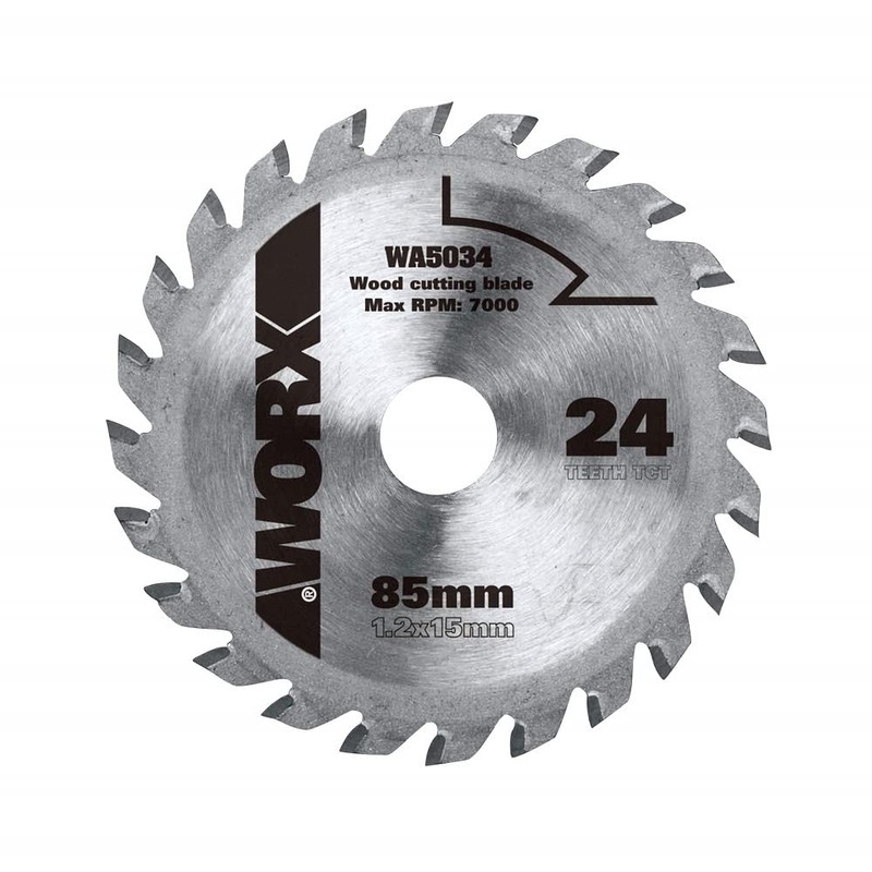 WORX WA5034 85mm 24T TCT Blade