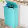 Hudada Automatic Touchless Infrared Motion Sensor Trash Can, 13 Gallon