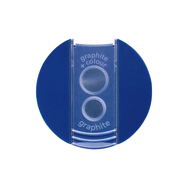 STAEDTLER Pencil Sharpener with 2 Holes - Dual Size Manual