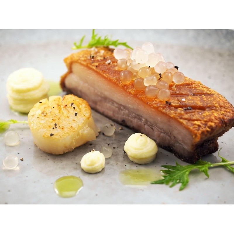 Yuzu Flavored Pearls, 350g Glass Jar (13oz) - Culinary Garnish