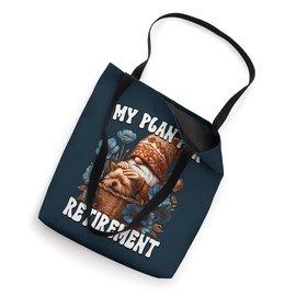 Funny Retirement Plan For Yorkie Owner And Retired Dog Dad Tote Bag