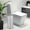 Toilet Paper Holder Stand, Freestanding Toilet Tissue Organizer, Minimalistic Storage