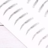 STOBAZA Pegatina para Cejas 6d de Simulación, Negra, para Mujer