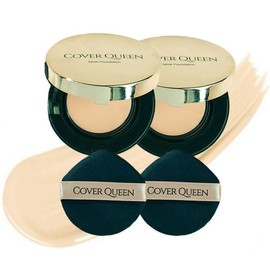 Cover Queen 커버퀸 글로우 에센스 커버팩트 파운데이션 본품234257321 Cover Queen Glow Essence Cover Pact Foundation Main Product 234257321