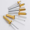 Wensilon (300 Pcs) 5/32"x5/8" Golden Aluminum blind pro Rivets,Golden Aluminum