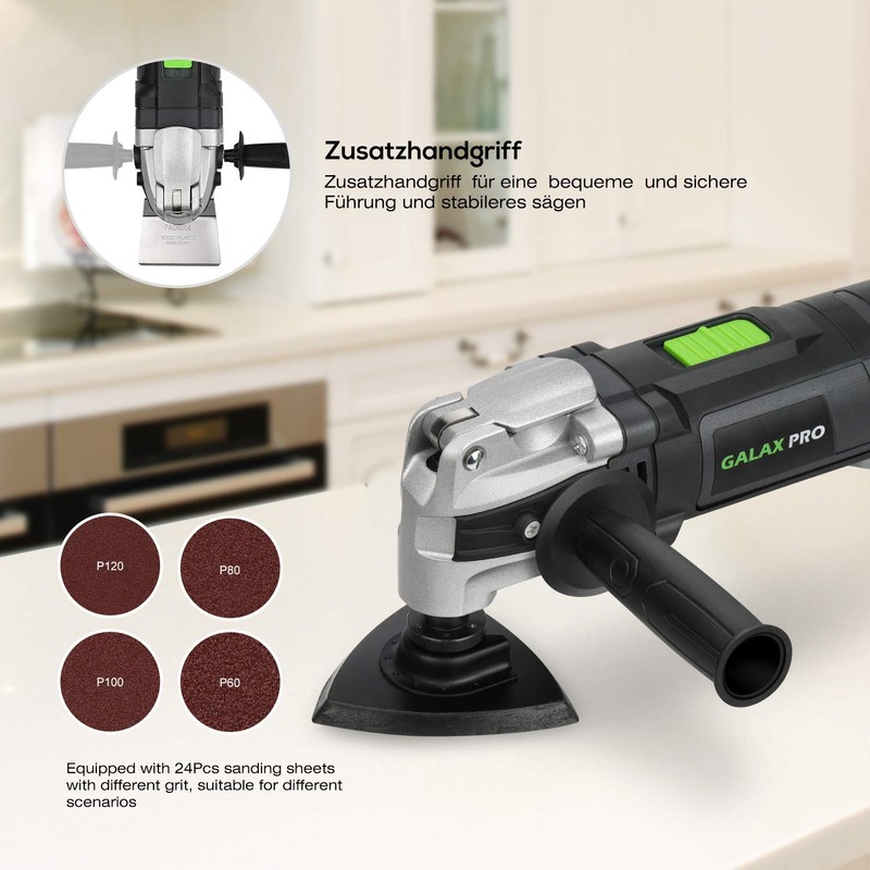 GALAX PRO 3.5A 6 Variable Speed Oscillating Multi Tool Kit