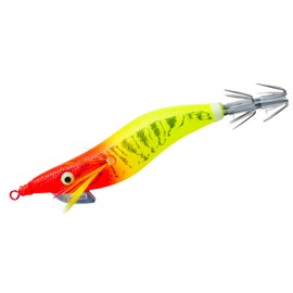 DUEL YO-ZURI (Yozuri) Egi: Aoli Q Oobitake Roll (S) Y2 No. 1.8: Blue Luminous Red Yellow