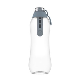 DAFI Water Bottle with Filter, 0.7 L, Water Bottle with Water Filter, BPA-Free, Sports Bottle with Filtered Water for Travel, Filter Bottle Outdoor + Activated Carbon Filter Straw, Water Bottle