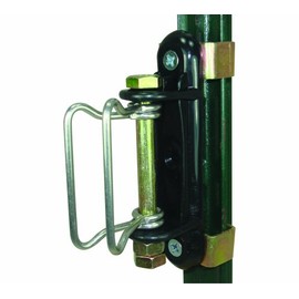 Field Guardian T-Post Polytape Corner/End Insulator, 2-Inch, White