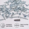 SKIR'CO (Pack of 250) Zinc Plated Self Drilling Screws 4.2