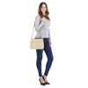 Samantha Look Women's Genuine Leather Shoulder Bag, Made in Italy,