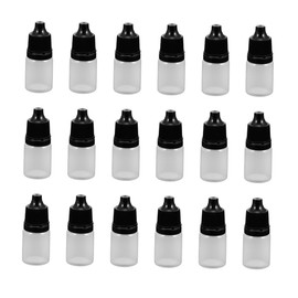 Tofficu 50pcs Pigment Ink Bottle Paints Tool Storage Organizer -Free Bottle Drip Nozzle for Easy Observation
