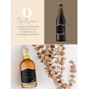 Joli Coon Etiquette Bouteille Veux-tu être mon parrain - Cadeau