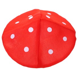 OATIPHO Mushroom Hat, Cosplay Accessory Party Hat Cap, Fedora Hat Red Cap, Cartoon Hat Prop Oversized for toddler Kids Women Teens