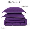 Hig Juego Edredón Reversible Piezas Individual Todas Estaciones Funda Pestañas