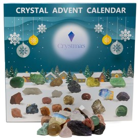 Healing Crystal Advent Calendar 2024-25 days Crystal calendar - Crystals Advent Calendar 2024 - Christmas Countdown Calendar- Gemstone Advent Calendar 2024 - Healing Crystals for Beginners