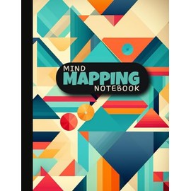 Mind Mapping Notebook: Blank Mind Map Templates for Taking Notes, Organizing Thoughts and Ideas