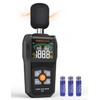 Decibel Meter, POROMETISTO SL01 Digital Sound Level Meter, 30-130dB SPL