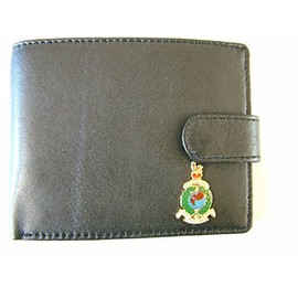 Leather Wallet with Pewter badge attached