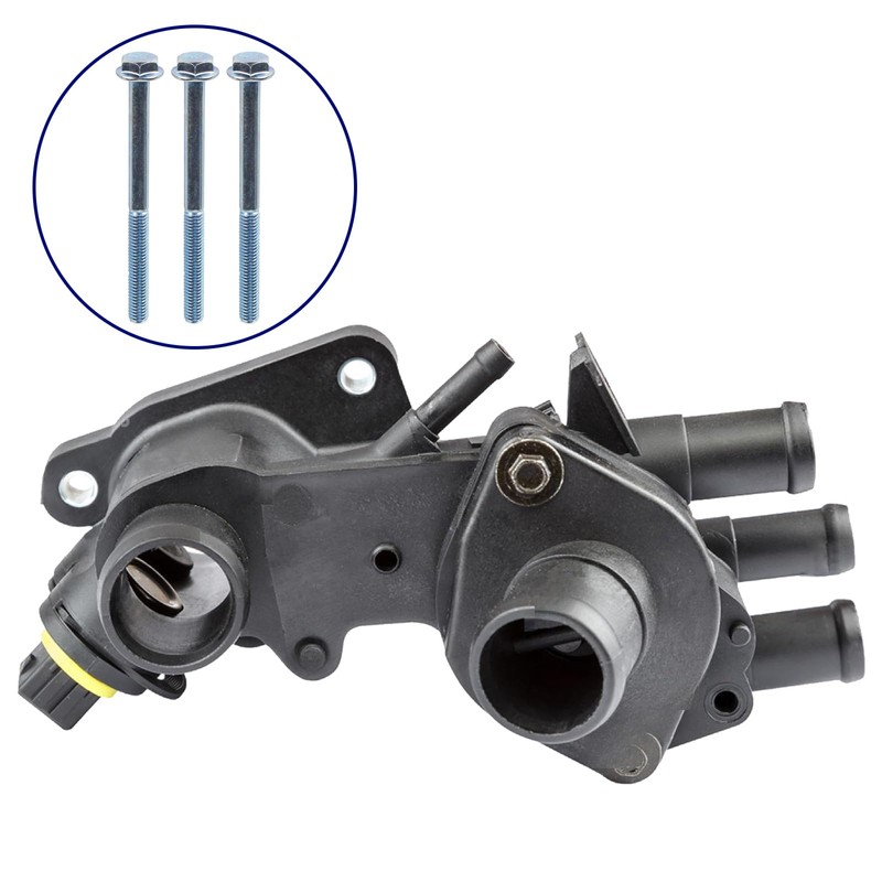 ZNB W702527-S437 Thermostat Housing Engine Bolts Kit for Ford Explorer