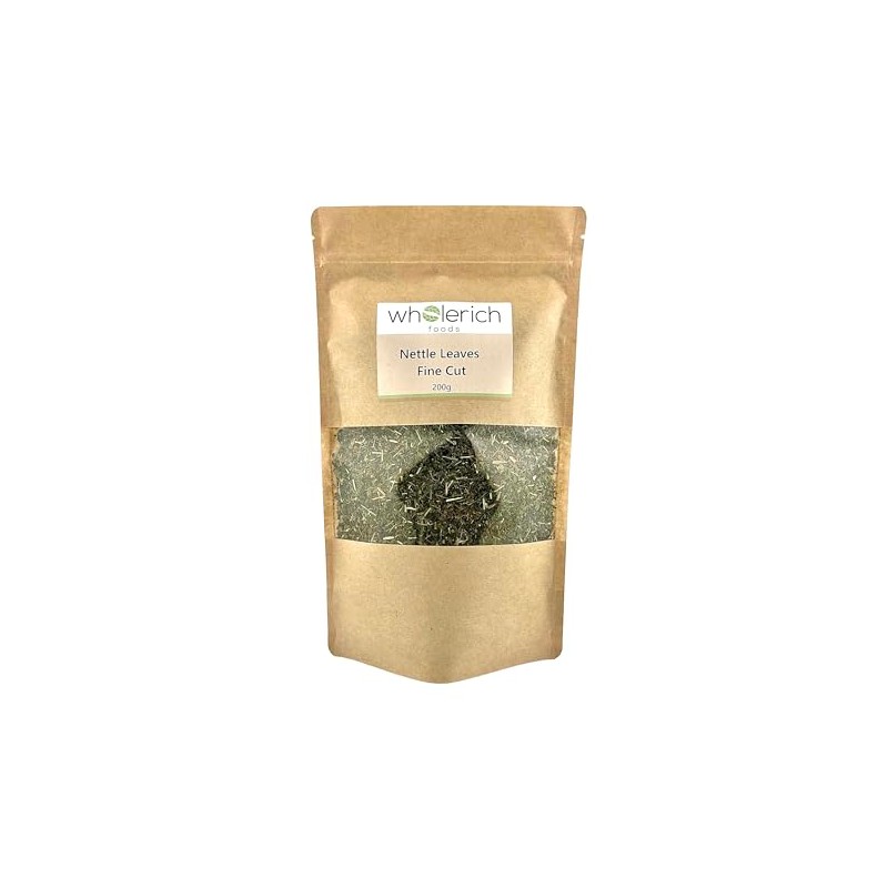 Nettle Leaves Fine Cut 200g - Wholerich Foods