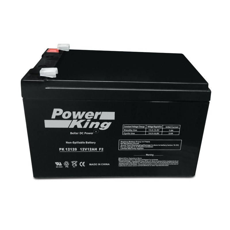 12v 12Ah F2 Terminal Sealed Lead Acid Battery (4 Pack)