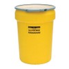 Eagle 1602 Salvage Drum with Metal Lever-Lock Ring, Yellow