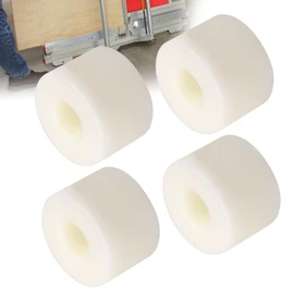4 Pack 44-96-0140 Panel Saw Roller White for 6480 6480-20, ID/1.00 x w/1.750 x 2.50 Diameter, Fits Most Panel Saw Roller Replacements - Safety Speed Cut