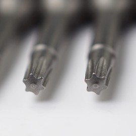 ZHIDA Torx TX10 Screwdriver Bit Set T10 2 Inch Long (50 x T10 5 Pieces)