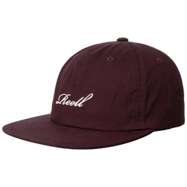 Reell Low Pitch Cap for Men and Women, bedford eggplant