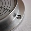 Large Flanged Metal Circular Angle Spirit Bubble Degree Level (Green