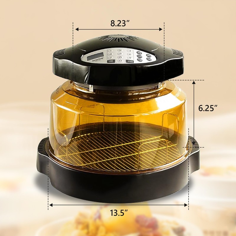 Upgraded Power Dome Replacement for NuWave Oven Pro Plus and
