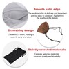 HIZEMLK 4PCS Microfiber Sunglasses Storage Pouch, Storage Bags with Drawstrings