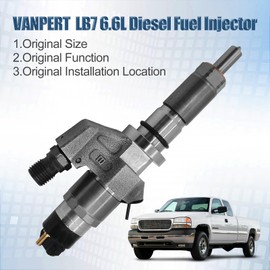 97729095 0445120008 Fuel Injector Compatible with DURAMAX Chevy LB7 GMC 6.6L 2001-2004 replace 97720661 97720604