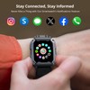 AkaGear Smart Watch 5ATM Waterproof Bluetooth Call(Answer/Dial Calls) Multiple Sports