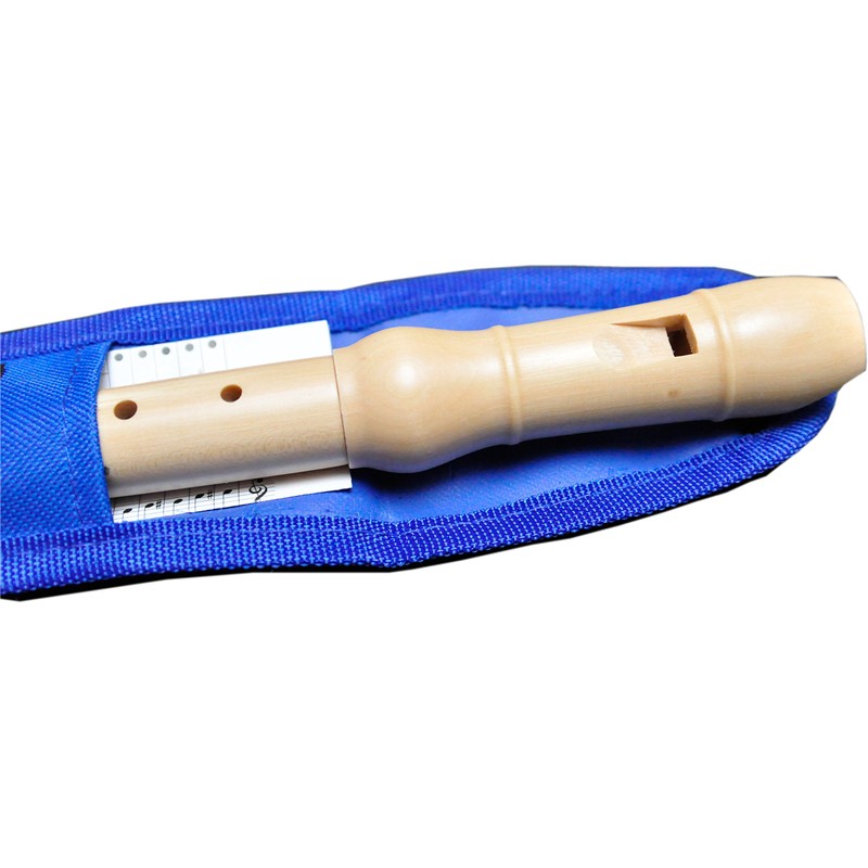 MEINEL C-Soprano Natural Maple Wood Recorder Set