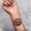 4 x 'Raccoon Portrait ' Temporary Tattoos - Water Resistant,