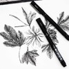 Uni Pin - Set of 6 drawing pens - black
