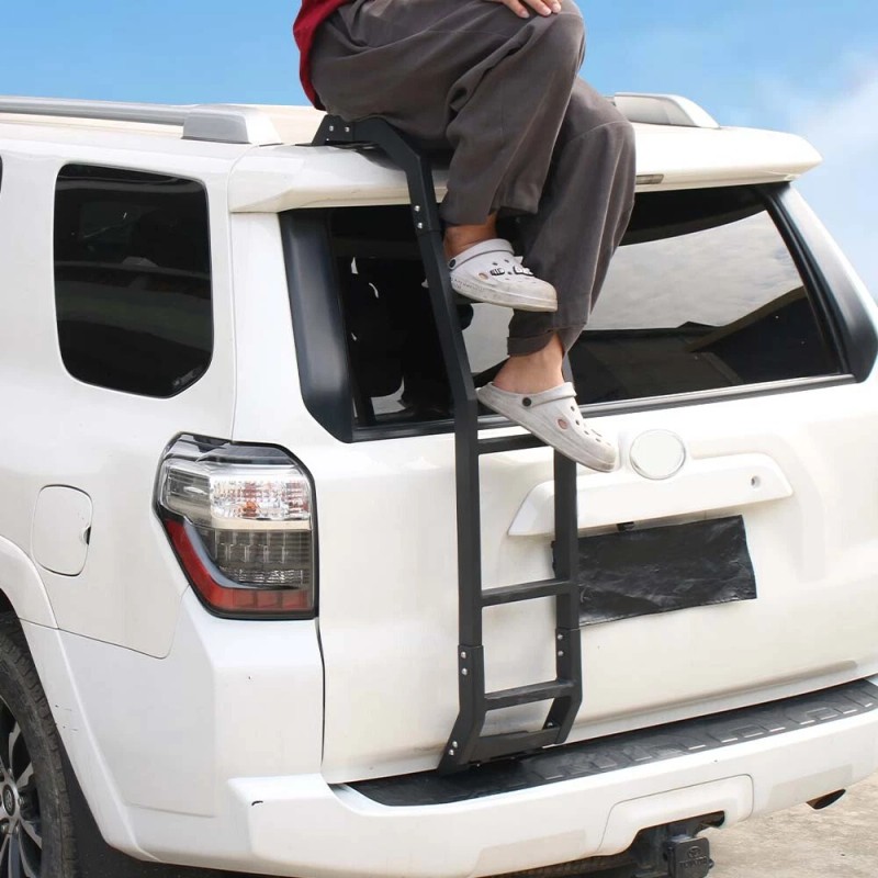 Savadi Black Style Rear Hatch Ladder For 4Runner 2010-2024
