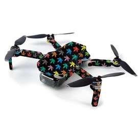 MightySkins Carbon Fiber Skin for DJI Mavic Mini Portable Drone Quadcopter Carbon Fiber Skin - Sticky Icky Icky | Protective, Durable Textured Carbon Fiber Finish | Made in The USA