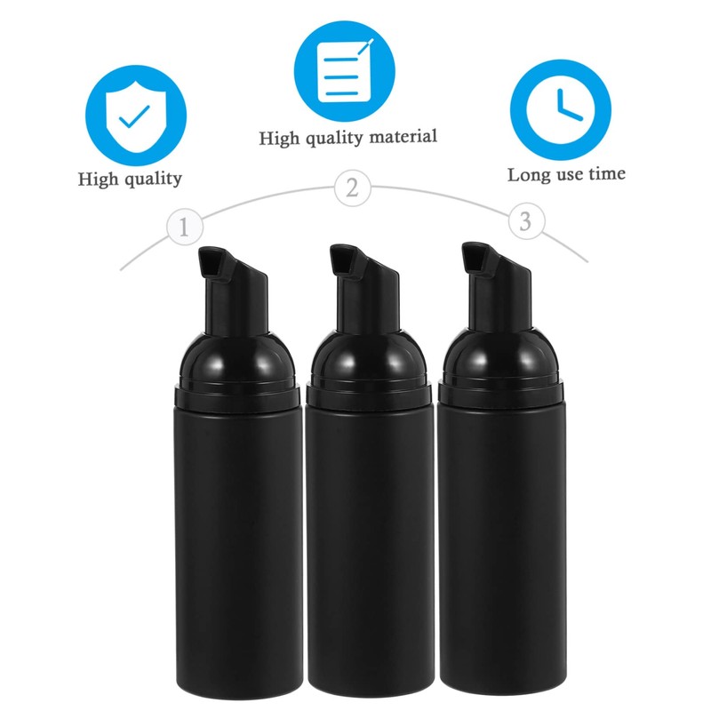 OHPHCALL Foaming Pump Bottle Set 50ml Squeeze Bottle Leakproof Smooth