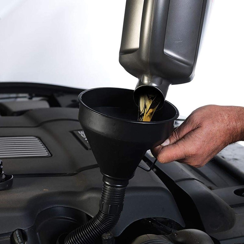 DEKTON DT85938 Flexi Funnel with Handle & Inbuilt Particle Filter