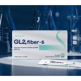 셀게이트 지엘2화이버 S 당효소복합물 난소화성 식이섬유 분말스틱 15p, 27g, 4개 Selgate GL2 Fiber S Digestive Enzyme Complex Non-digestible Dietary Fiber Powder Stick 15p, 27g, 4 Packs