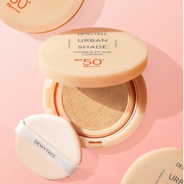 Deweytree [Dewytree] Urban Shade Cover & Fit Sun Cushion SPF50+ PA++++ 14g 1 piece / [듀이트리] 어반쉐이드 커버앤핏 선쿠션 SPF50+ PA++++ 14g 1개