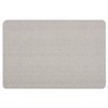 Quartet Oval Office Fabric Bulletin Board, 36 x 24, Gray
