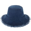 CHOK.LIDS Frayed Bucket Hats for Women Men Unisex Trendy Washed