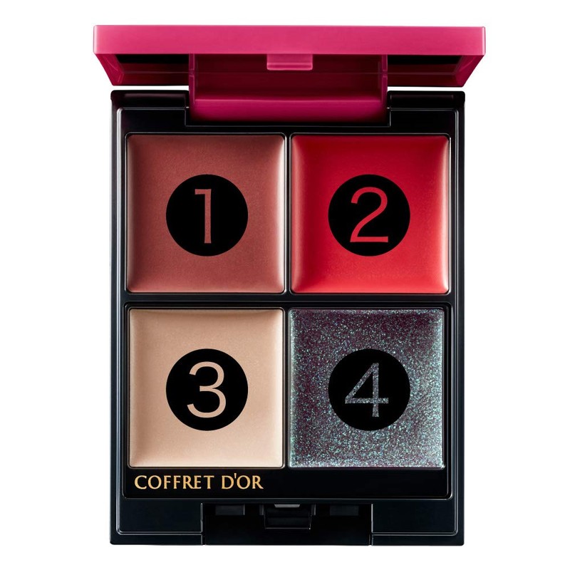 Coffret d'or Multi Designing Palette, 01, Mode Glow, 0.3 oz