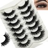 loladook Eye Lashes Mink Wispy Soft 3D Cat Eye Strip