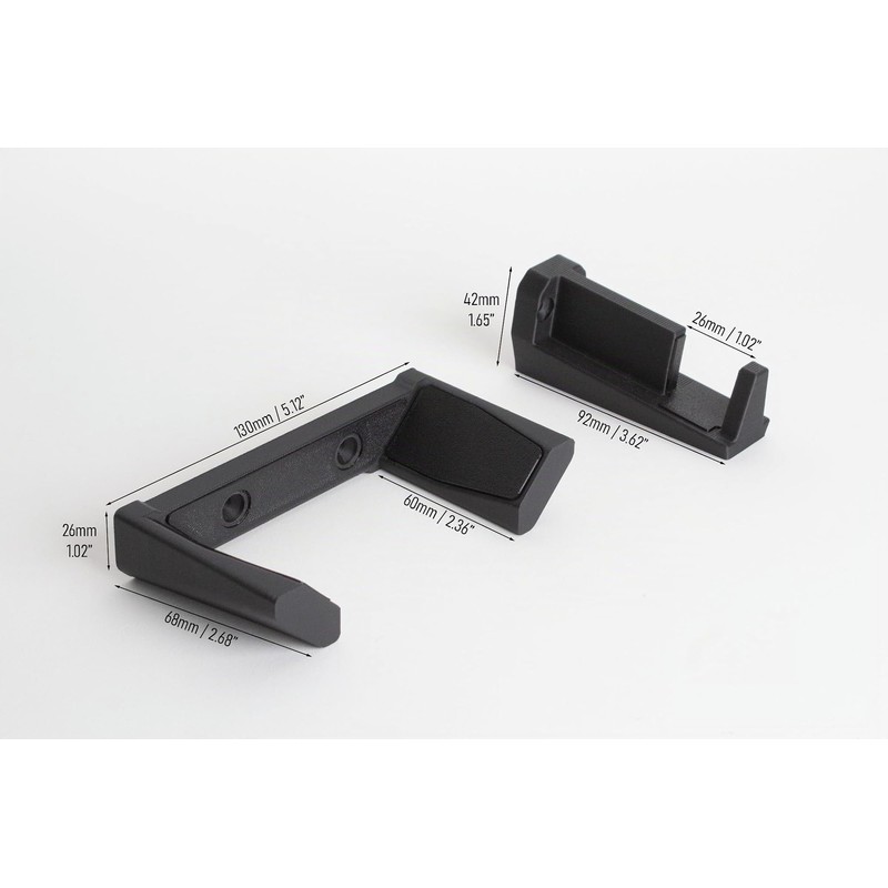 CrunchyWorks STAGECADIA Monolith Electric Guitar Bass Wall Mount, Guitar Holder