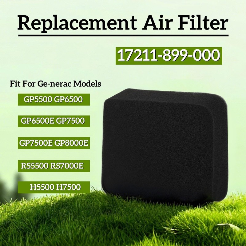 Arpisziv GP5500 GP6500 Air Filter Fit For Ge-nerac Generator GP6500E
